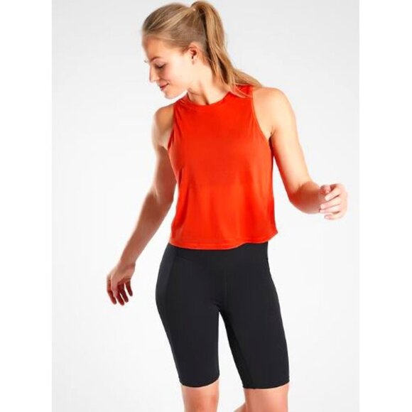 🆕 Athleta Women's Vapor 'Torch Red' Muscle Tank - Picture 1 of 9